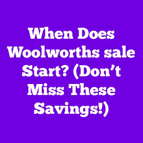 When Does Woolworths sale Start? (Don’t Miss These Savings!)