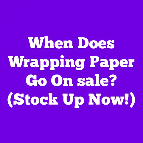 When Does Wrapping Paper Go On sale? (Stock Up Now!)