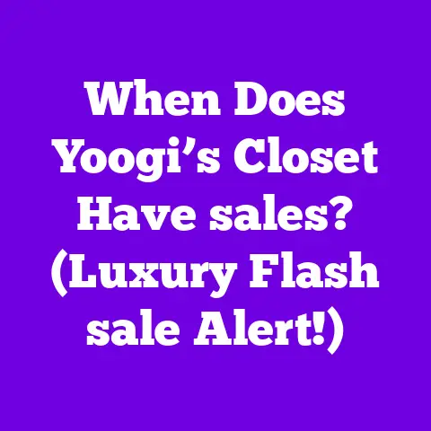 When Does Yoogi’s Closet Have sales? (Luxury Flash sale Alert!)