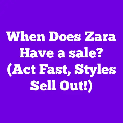 When Does Zara Have a sale? (Act Fast, Styles Sell Out!)