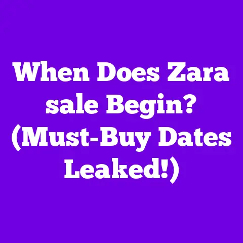 When Does Zara sale Begin? (Must-Buy Dates Leaked!)