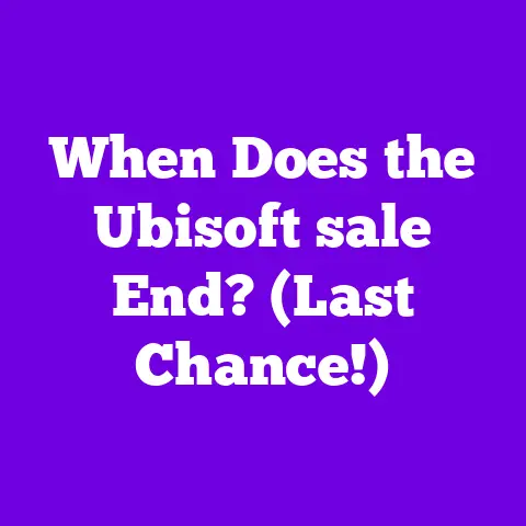 When Does the Ubisoft sale End? (Last Chance!)