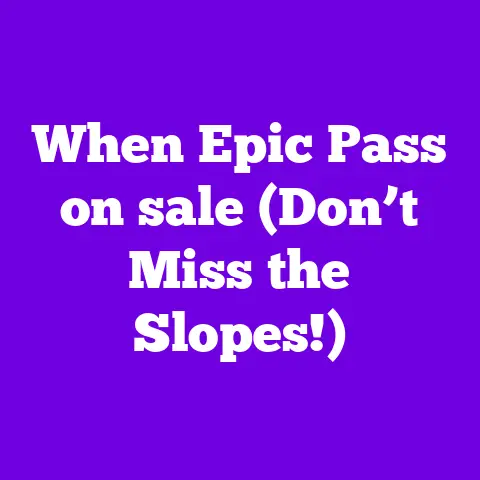 When Epic Pass on sale (Don’t Miss the Slopes!)