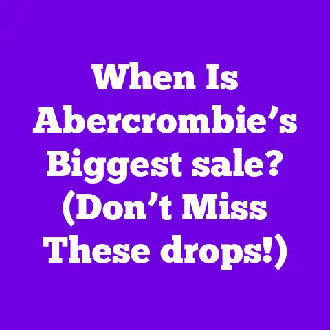 When Is Abercrombie’s Biggest sale? (Don’t Miss These drops!)