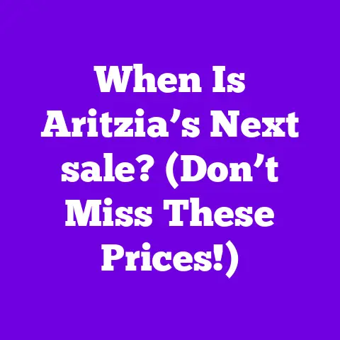 When Is Aritzia’s Next sale? (Don’t Miss These Prices!)