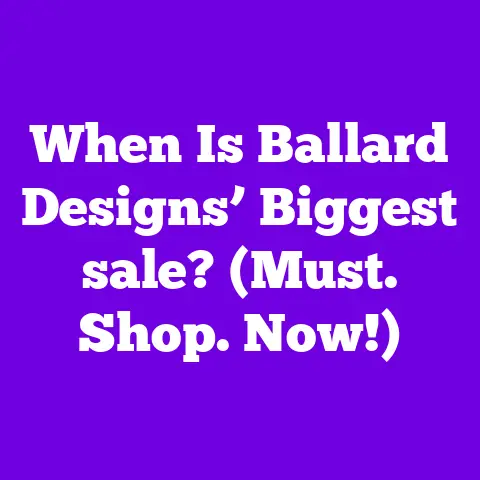 When Is Ballard Designs’ Biggest sale? (Must. Shop. Now!)