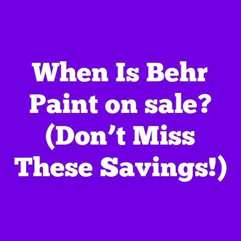 When Is Behr Paint on sale? (Don’t Miss These Savings!)