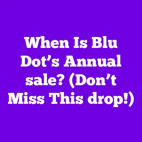 When Is Blu Dot’s Annual sale? (Don’t Miss This drop!)