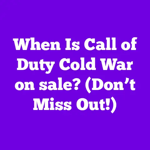 When Is Call of Duty Cold War on sale? (Don’t Miss Out!)