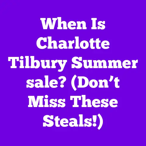 When Is Charlotte Tilbury Summer sale? (Don’t Miss These Steals!)