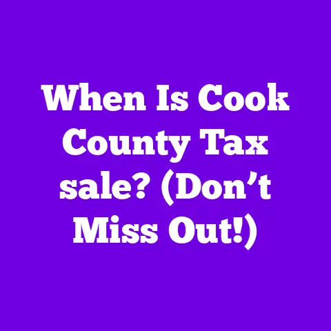 When Is Cook County Tax sale? (Don’t Miss Out!)