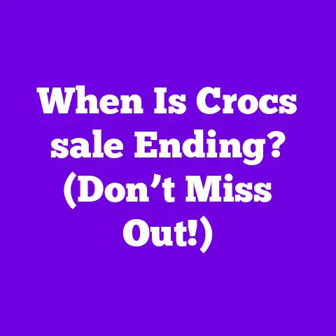 When Is Crocs sale Ending? (Don’t Miss Out!)