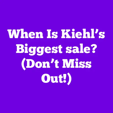 When Is Kiehl’s Biggest sale? (Don’t Miss Out!)
