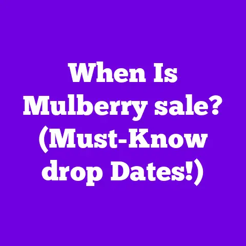 When Is Mulberry sale? (Must-Know drop Dates!)