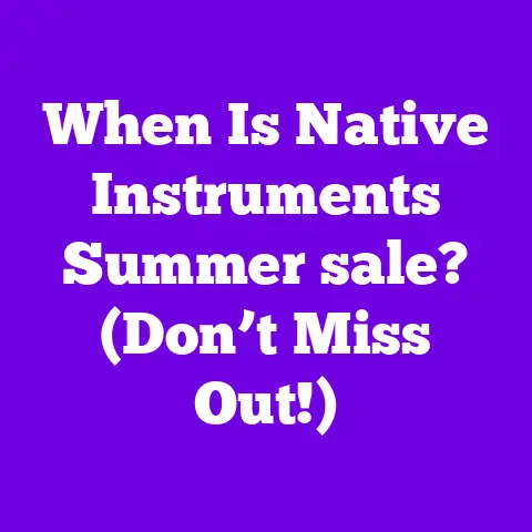 When Is Native Instruments Summer sale? (Don’t Miss Out!)