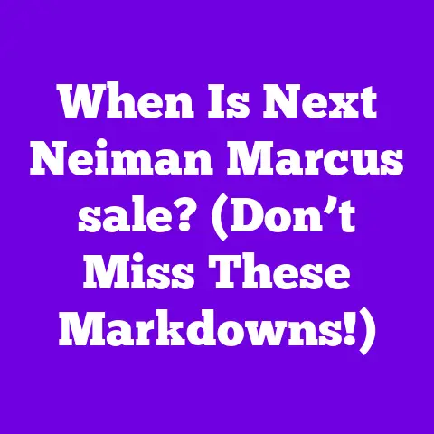 When Is Next Neiman Marcus sale? (Don’t Miss These Markdowns!)