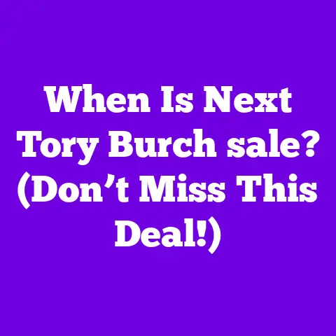 When Is Next Tory Burch sale? (Don’t Miss This Deal!)