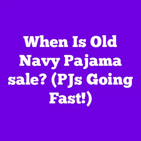 When Is Old Navy Pajama sale? (PJs Going Fast!)
