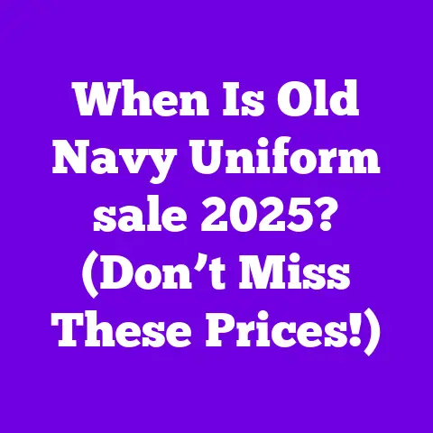 When Is Old Navy Uniform sale 2025? (Don’t Miss These Prices!)