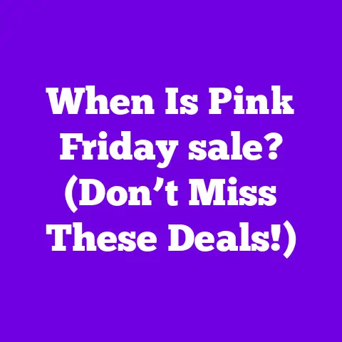 When Is Pink Friday sale? (Don’t Miss These Deals!)