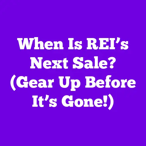 When Is REI’s Next Sale? (Gear Up Before It’s Gone!)