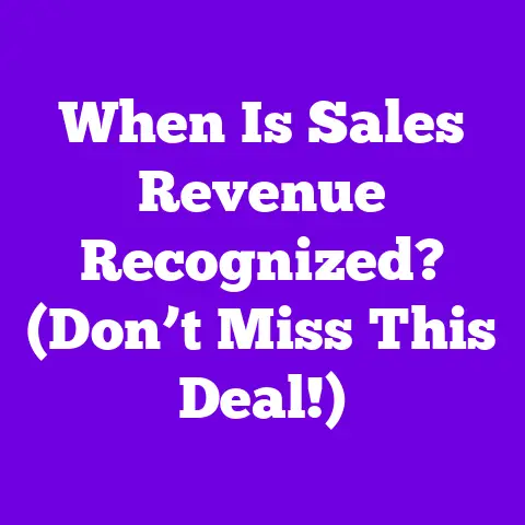 When Is Sales Revenue Recognized? (Don’t Miss This Deal!)