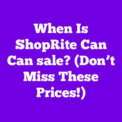 When Is ShopRite Can Can sale? (Don’t Miss These Prices!)