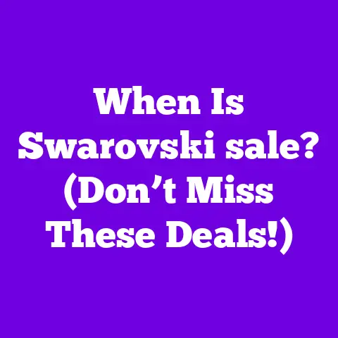 When Is Swarovski sale? (Don’t Miss These Deals!)