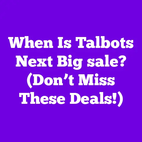 When Is Talbots Next Big sale? (Don’t Miss These Deals!)
