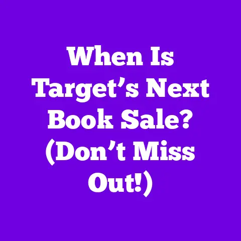 When Is Target’s Next Book Sale? (Don’t Miss Out!)