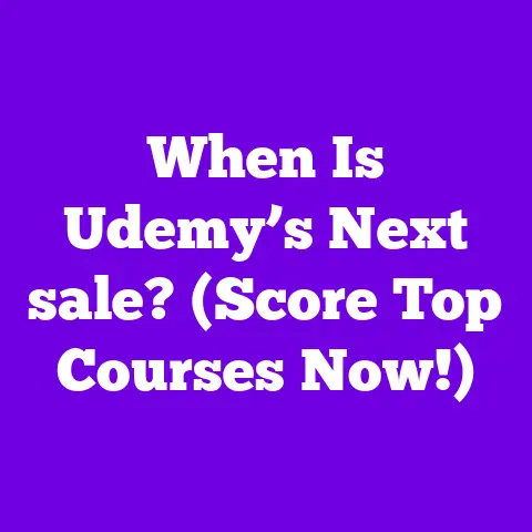 When Is Udemy’s Next sale? (Score Top Courses Now!)