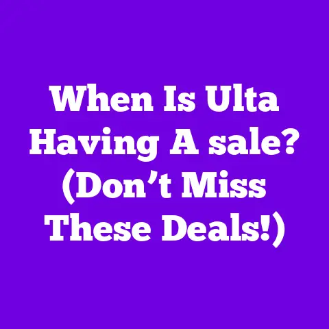 When Is Ulta Having A sale? (Don’t Miss These Deals!)