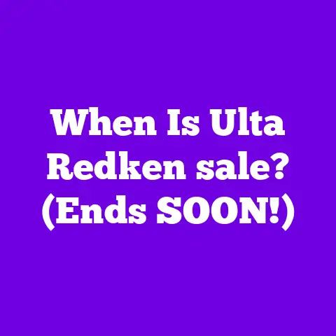 When Is Ulta Redken sale? (Ends SOON!)