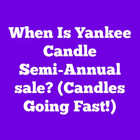 When Is Yankee Candle Semi-Annual sale? (Candles Going Fast!)
