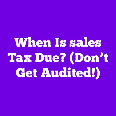 When Is sales Tax Due? (Don’t Get Audited!)