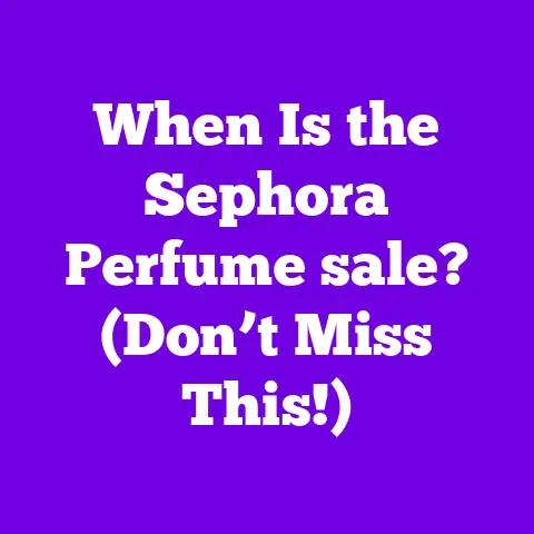When Is the Sephora Perfume sale? (Don’t Miss This!)