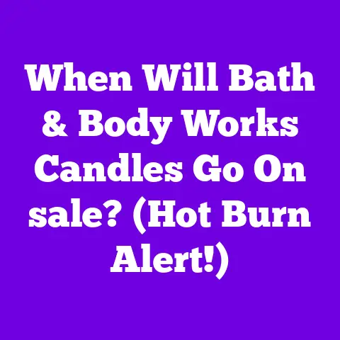 When Will Bath & Body Works Candles Go On sale? (Hot Burn Alert!)
