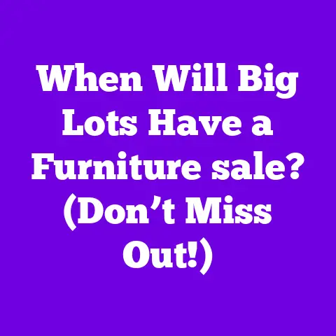 When Will Big Lots Have a Furniture sale? (Don’t Miss Out!)