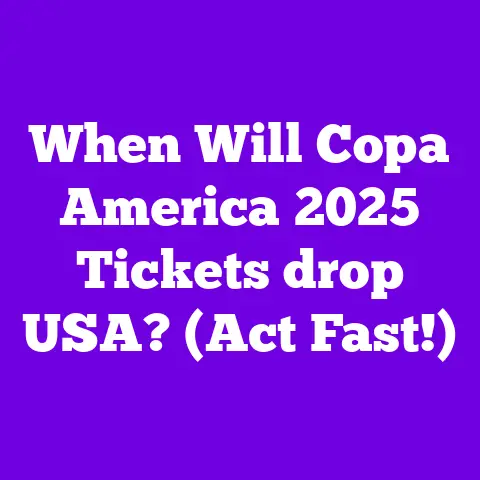 When Will Copa America 2025 Tickets drop USA? (Act Fast!)