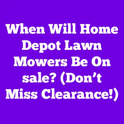 When Will Home Depot Lawn Mowers Be On sale? (Don’t Miss Clearance!)