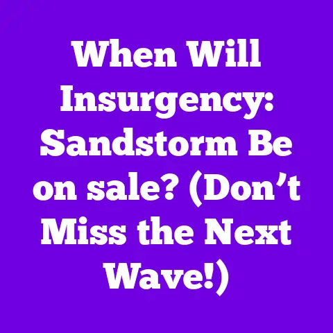 When Will Insurgency: Sandstorm Be on sale? (Don’t Miss the Next Wave!)