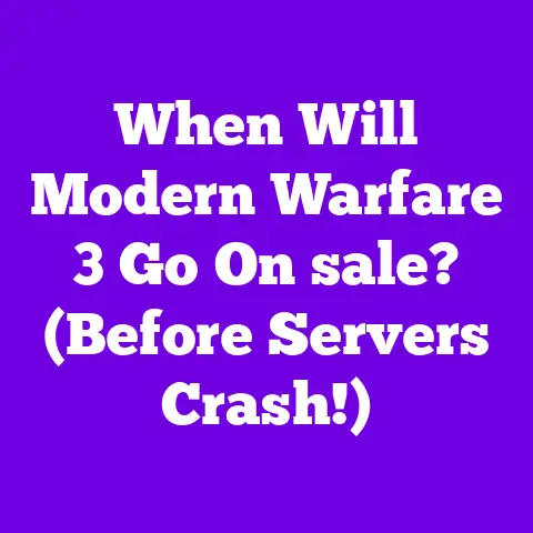 When Will Modern Warfare 3 Go On sale? (Before Servers Crash!)