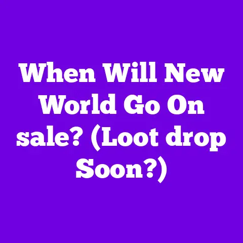 When Will New World Go On sale? (Loot drop Soon?)