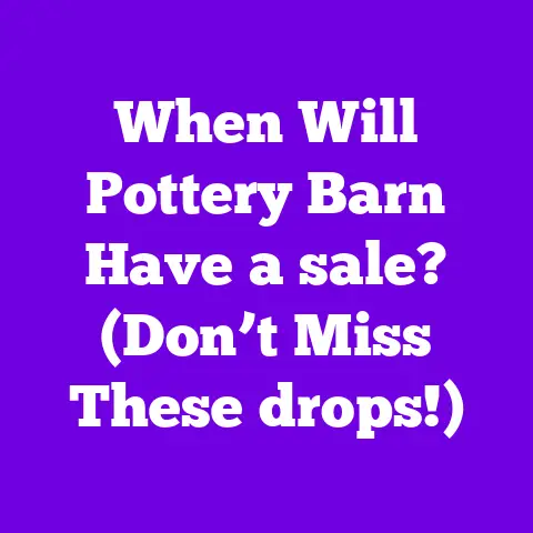 When Will Pottery Barn Have a sale? (Don’t Miss These drops!)