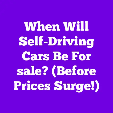 When Will Self-Driving Cars Be For sale? (Before Prices Surge!)