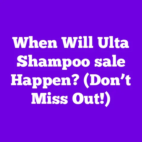 When Will Ulta Shampoo sale Happen? (Don’t Miss Out!)