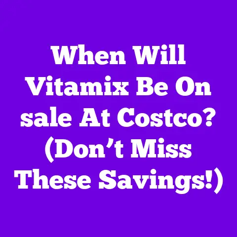 When Will Vitamix Be On sale At Costco? (Don’t Miss These Savings!)