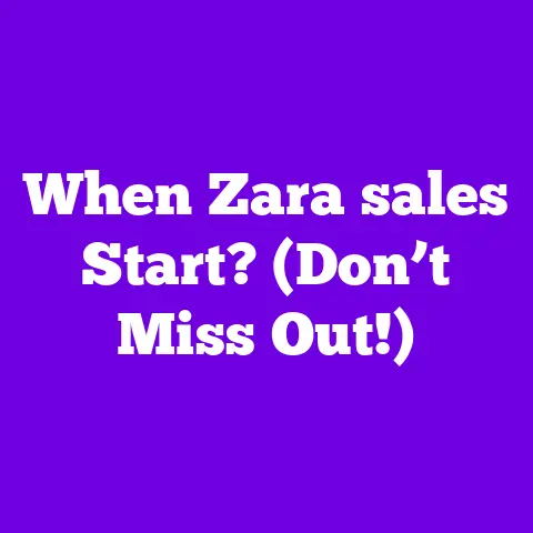 When Zara sales Start? (Don’t Miss Out!)