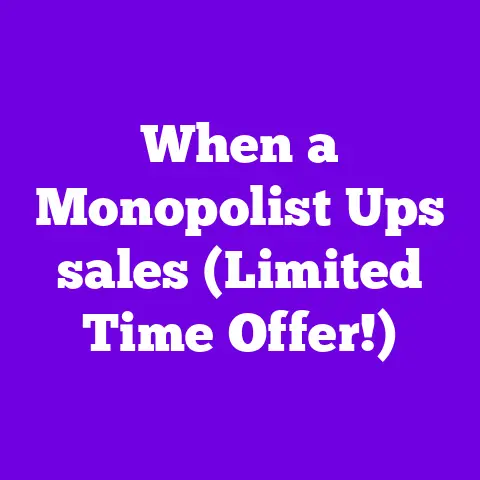 When a Monopolist Ups sales (Limited Time Offer!)