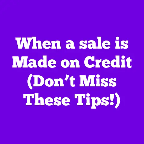 When a sale is Made on Credit (Don’t Miss These Tips!)